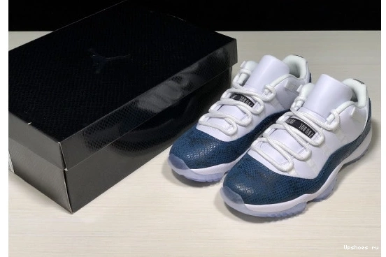 11 CD6846-102 'Blue Jordan Low Air Snakeskin' CD6846-102 0530
